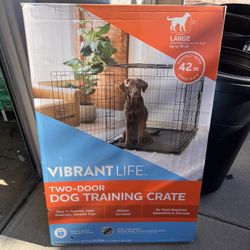 Dog Crate - 2 Dog - New 