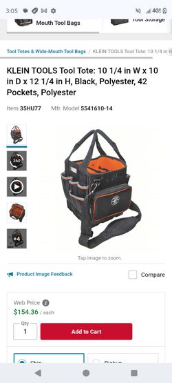 Klein tool bag