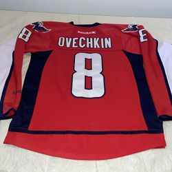 Alex Ovechkin Washington Capitals Reebok Jersey Men Small Clean Reebok Red Sewn
