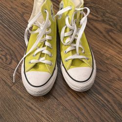 Yellow Converse Shoes Youth