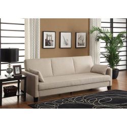 Sleep sofa with pillows new