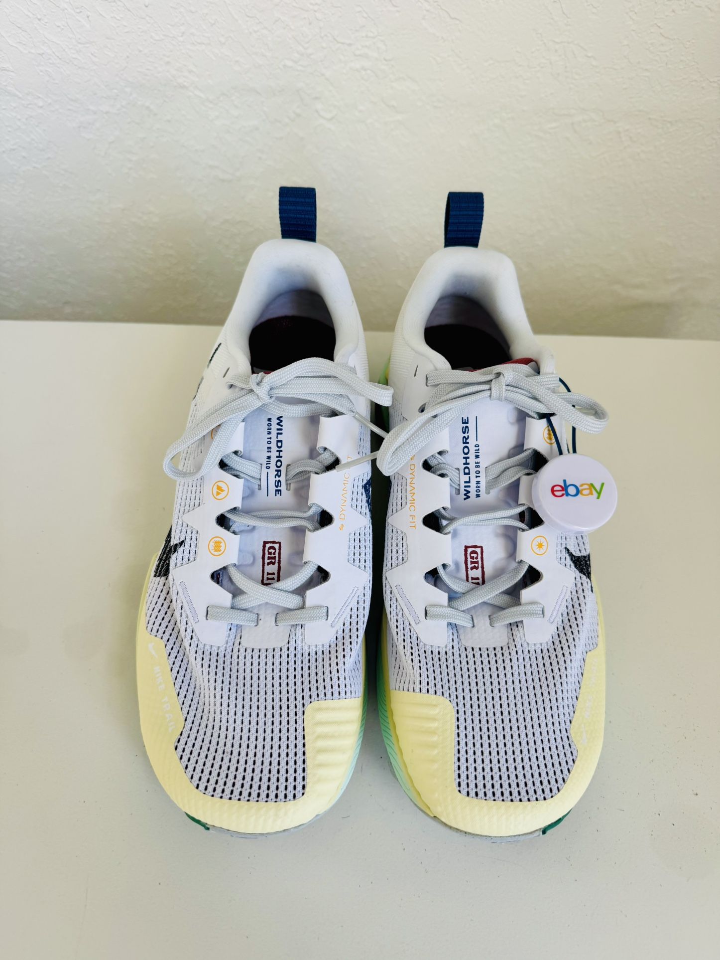 Nike Wildhorse 8 White Alabaster University Gold - Men Size 9