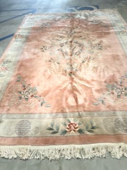 Chinese rug French design