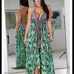 Multi Color Stone Dress