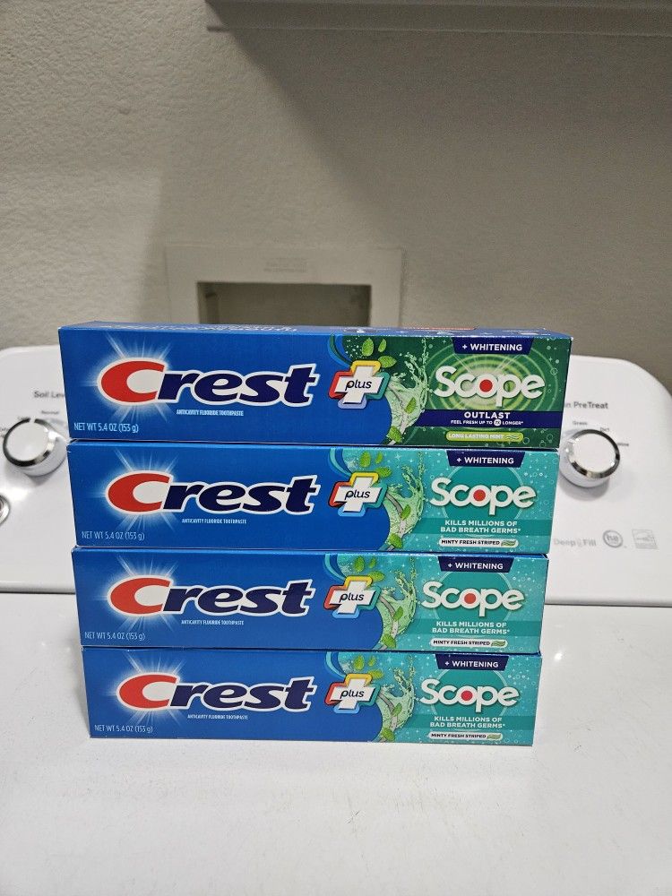Crest Toothpaste Bundle 