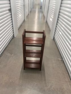 3-Tier Folding Bookcase location below  31705 CR 54,  Wesley Chapel,  FL 33543 Storage Mart