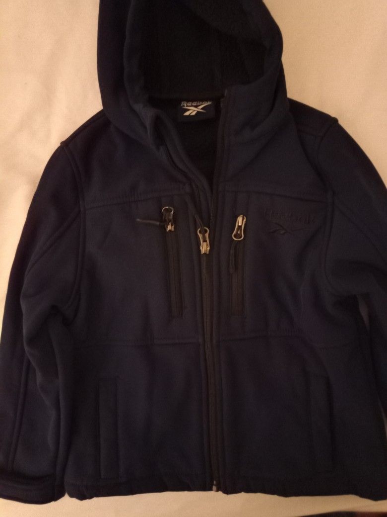 $10_(4T) Blue Reebok jacket. Great condition. Thanks