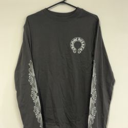 Grey Chrome Heart Shirt