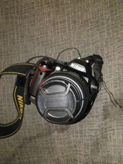 Nikon D3000 DSLR Camera with Strap