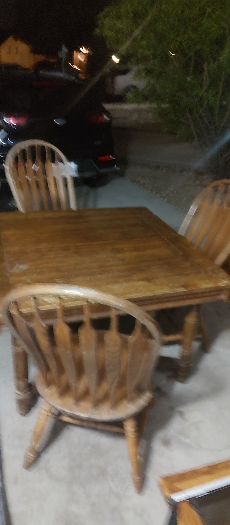 Wooden Dining Room Table