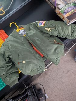 Reversible Bomber Jacket For A Boy Or Girl Size 4
