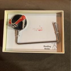 Purse Holder With Fancy High Heel