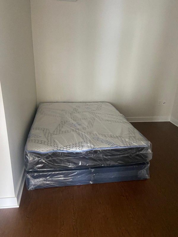 Queen Mattress & Box Spring - Delivery Available Today