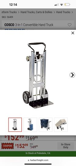 COSCO3-In-1 Convertible Hand Truck Dolley