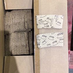 Java Jacket, Original & Insulating Hot Cup Sleeves, Natural Kraft Paper, Scatter-Print, 1300 Count