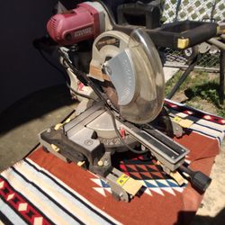 Chicago Electric Power Tool. 12 In Blade.(Table Saw With M I T E R S A W Stand With Wheels/Extended Arms For Extra Cut