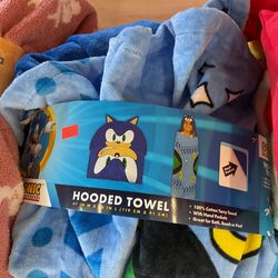 Sonic Hooded Towel