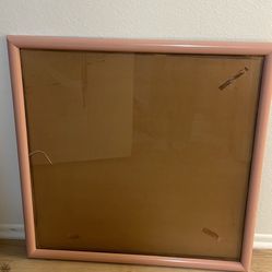 80s Art Deco Pink Frame 