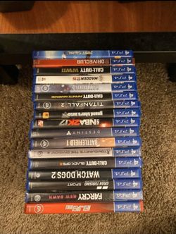Ps4 game lot