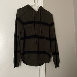 Green and Black  “De Rot child” Knitwear Sweater