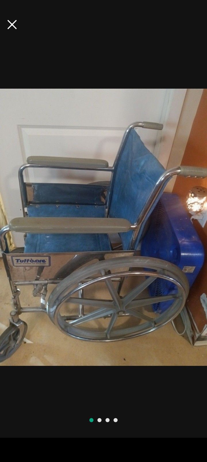 Wheelchair  Seat Is 18"wide  37"tall .Very Nice