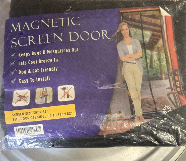Magnetic Screen Door