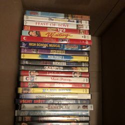 24 DVDs Comedy Lot 3 $1. Ea.  or $15. For All