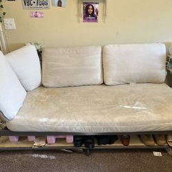 Beige Couch With Shoe Compartment Under 