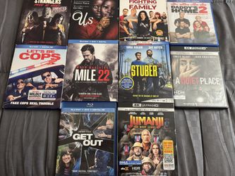Blue-ray & 4k Movies 