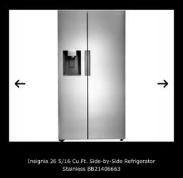 Insignia Stainless Steel Refrigerator