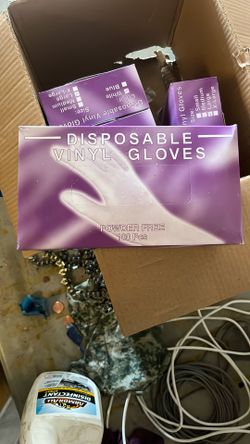 Disposable Vinyl Gloves 