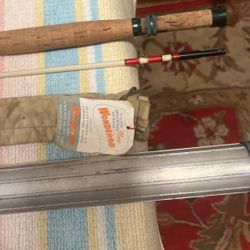 Vintage 7.5’ Fiberglass Shakespeare Howald Wonderod 