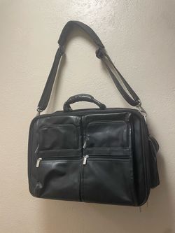 Leather briefcase 18.5 x12.5x9