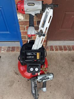 Porter cable air company and nail guns