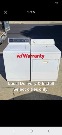 Maytag top load washer and Electric 220v dryer