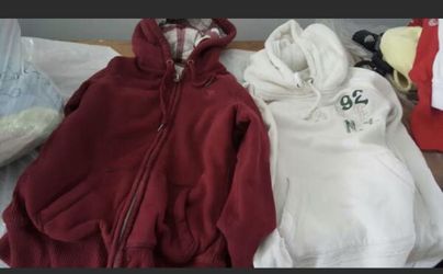 Ambercrombie and Fitch hoodies