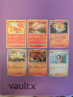 Pokemon cards Fire Type Trainer