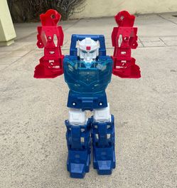 22" Optimus Prime Transformers Heroes Epic Rescue Bots Action Figure with sound