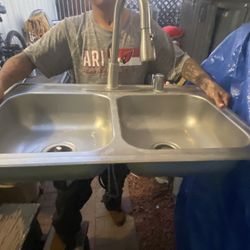 Stainless Steel Double Sink