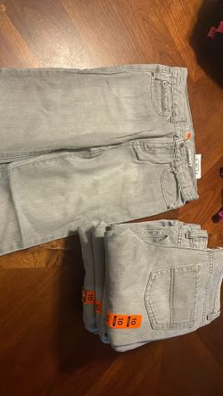 Boys jeans dove grey sizes: 10 (New) 