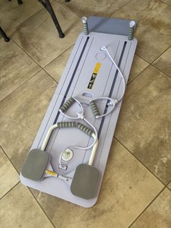 JANUA Pilates Board - Pilates Reformer Set, Multi-Purpose Foldable Pilates Reformer Board