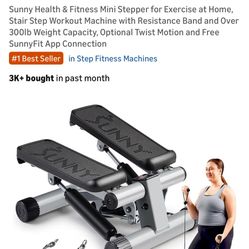 Sunny Health & Fitnes Mini Stepper 