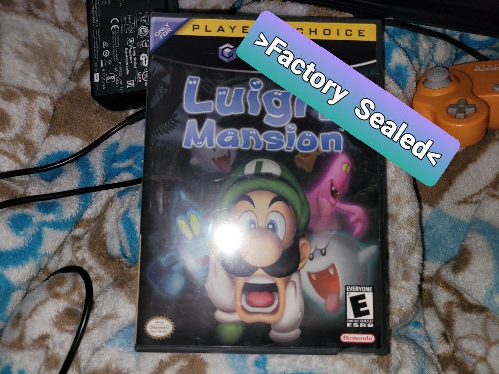 Luigi's Mansion  > Factory Sealed < GAMECUBE 