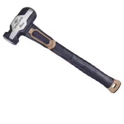 SPEC OPS Engineering Hammer, 4 lbs. Sledge Hammer w/ Removable Soft Mallet Cap, Shock Absorbing and Vibration Dampening Handle=Tools-921