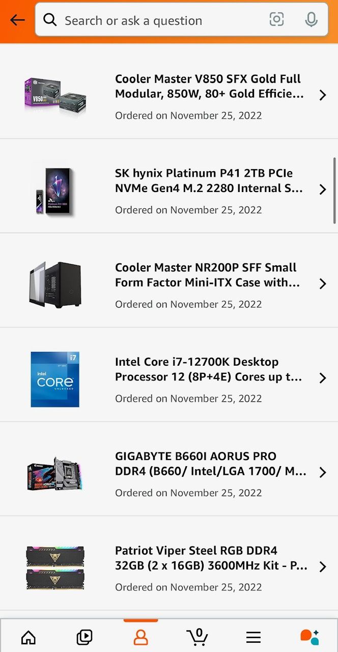 Custom Built Mini ITX Gaming PC