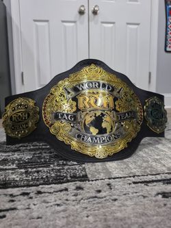 Ring or Honor ROH World Tag Team Championship Title official belt