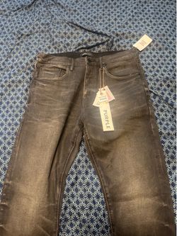 Purple jeans