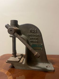 vintage Greenerd No. 1 Arbor Press