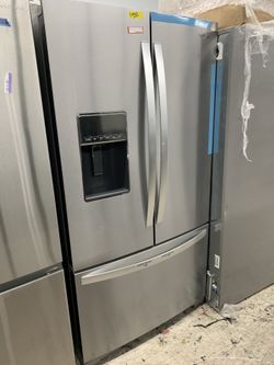 Whirlpool French door in stainless steel