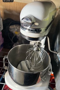 KitchenAid Stand Mixer with Bowl and Whisk